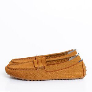 Rothy's The Driver Driving Loafer Slip On Flat Cognac US 7.5